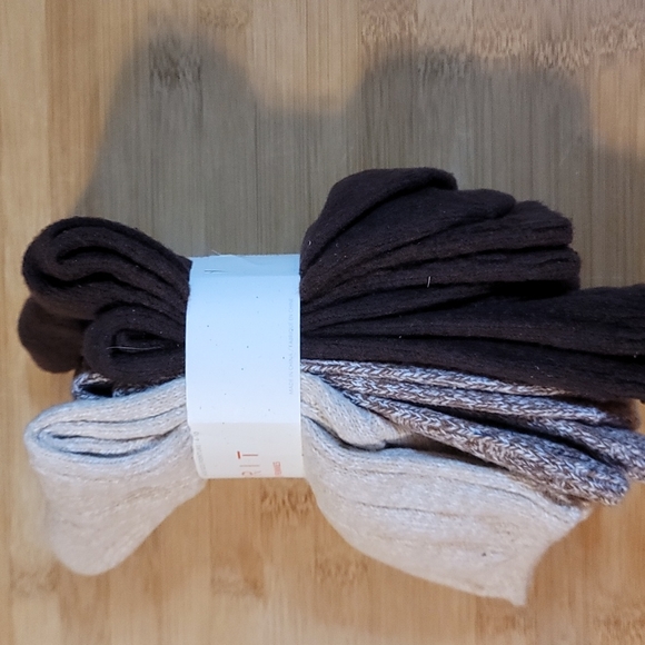 Esprit womens socks, foot size 4 to 10, 4 pack, 2 dark brown,  1 cream, … - Picture 2 of 4